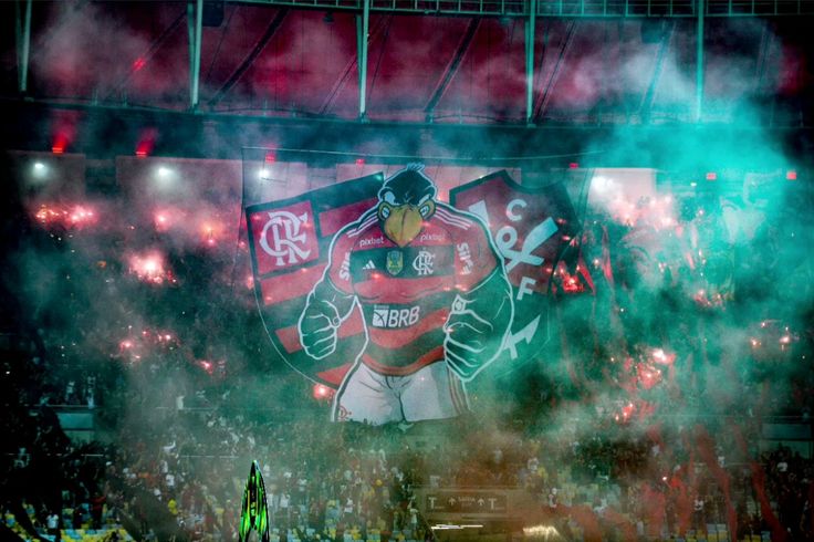 Cores e Mascote Curiosidade sobre a historia do Flamengo.