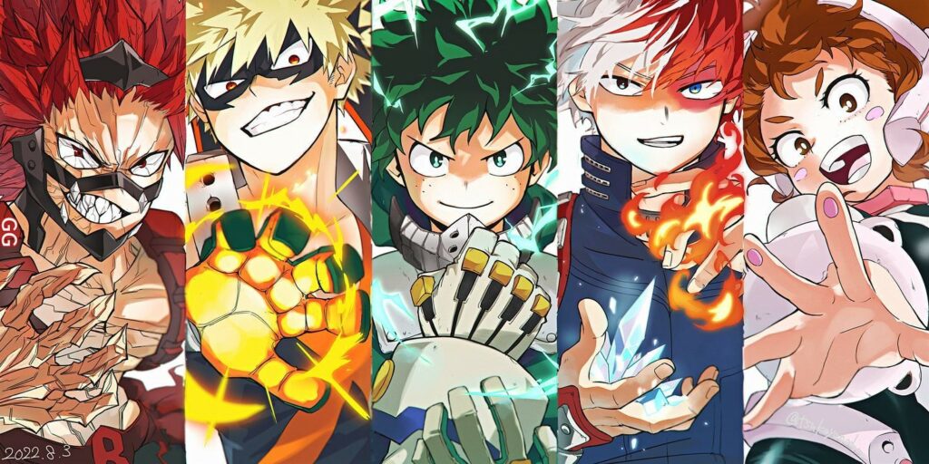 Boku no Hero Academia.