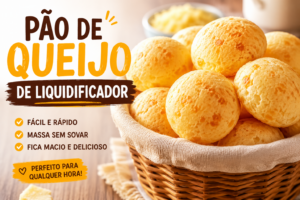 Pão de Queijo de Liquidificador