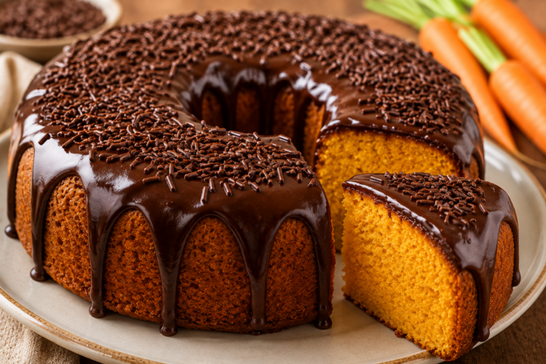 bolo de cenoura