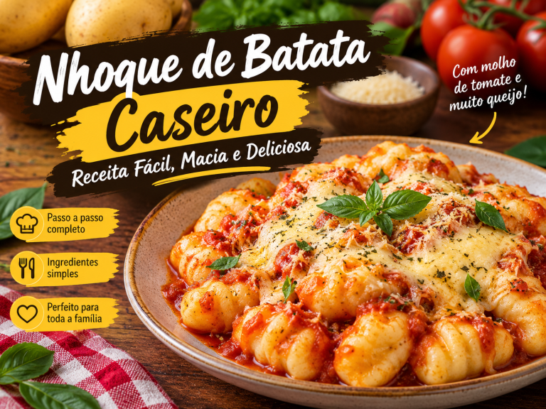 Nhoque de Batata Caseiro