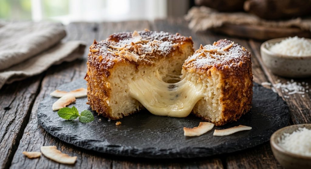 Bolinho de Arroz Recheado com Queijo: Receita Fácil