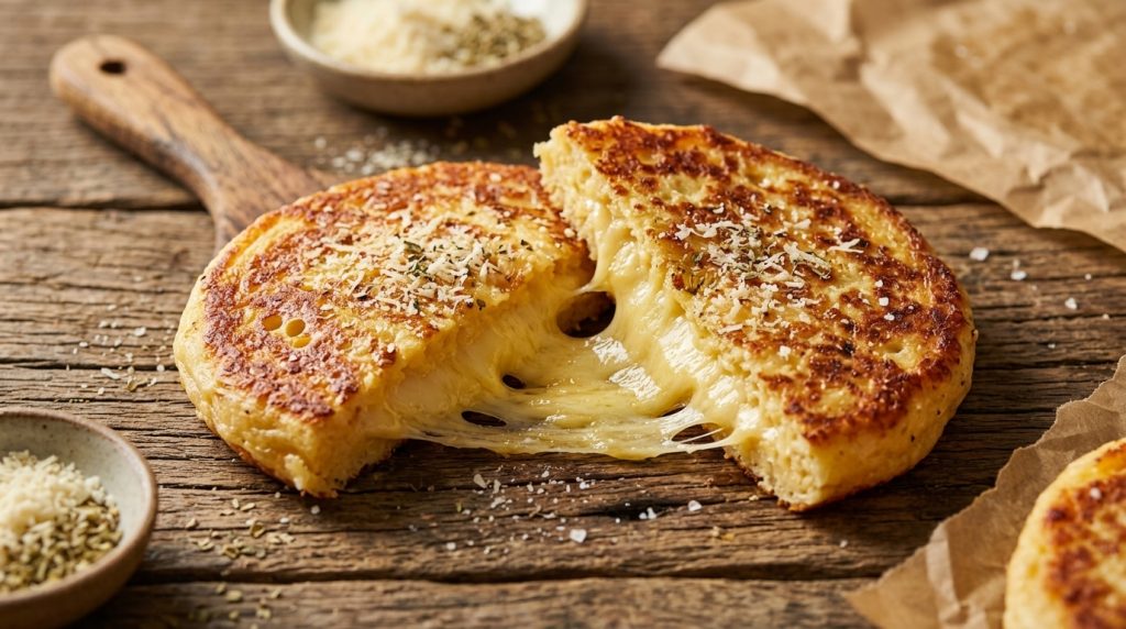 Aprenda a fazer pão de queijo de frigideira fácil e rápido